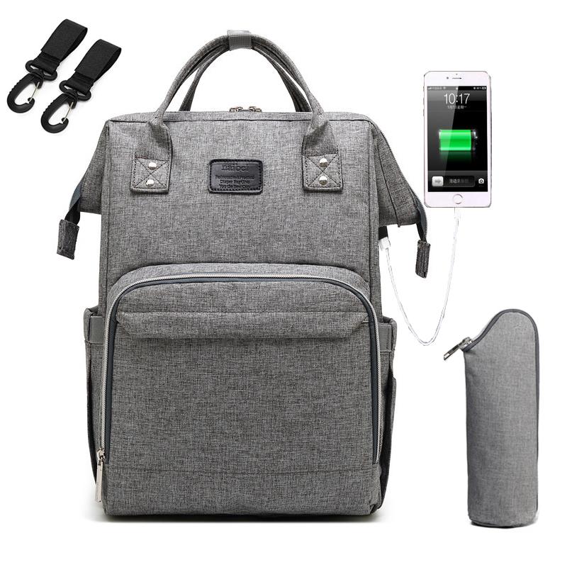 Nappy Backpack Bag Mummy Large Capacity Bag Mom Baby Multi-Function Waterproof Outdoor Travel Diaper Bags For Baby Care