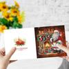 6Pcs/Set Diamond Painting Greeting Cards Christmas Cards 5D Diamond Embroidery Diamond Mosaic Set DIY Holiday Christmas Gifts