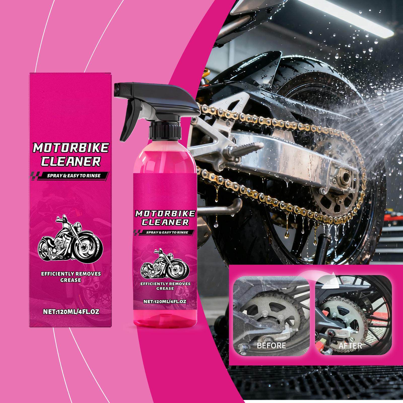 Car Cleaner  Efficient In Removing Oil And Dirt  Easy To Clean  Suitable For Multiple Vehicle Surfaces 120ml One Size