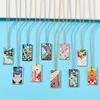 Demon Slayer Anime Enamel Pendant Necklace Unisex Cosplay Jewelry Agatsuma Zenitsu Hashibira Inosuke Character Props