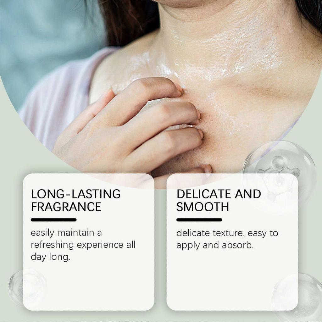 Moisturizing Body Care Cream - Fresh Citrus Fragrance, Odor Removal for Armpits & Feet, 58g