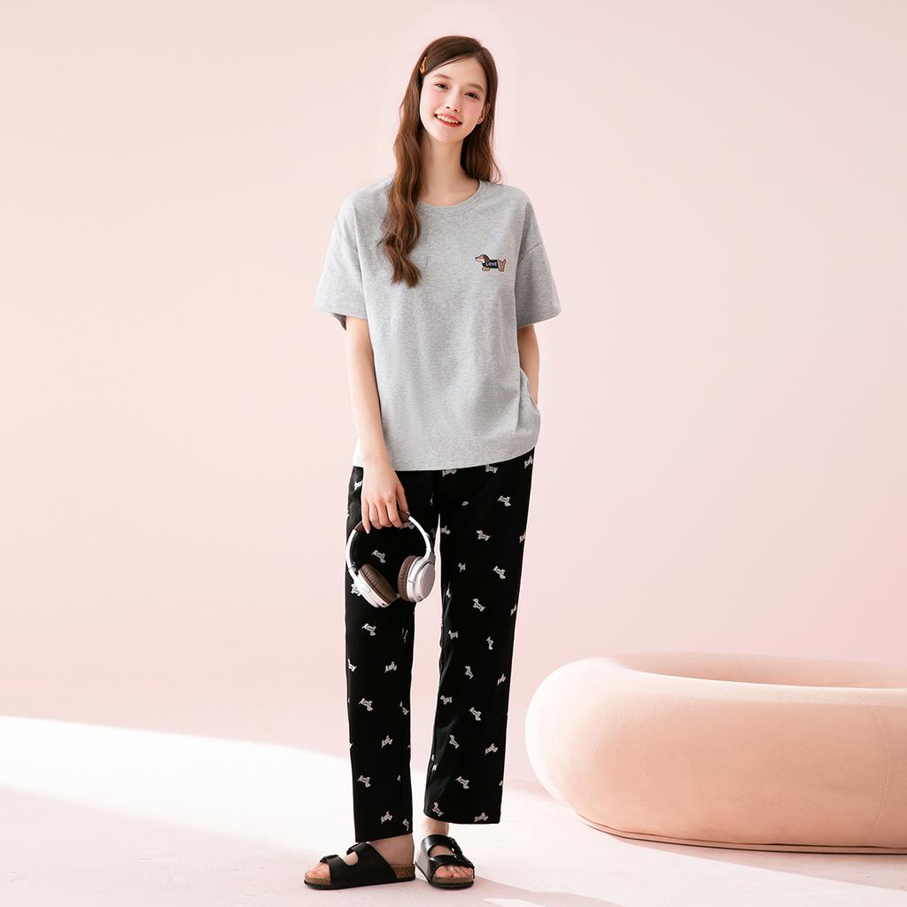 Fenteng 100% Pure Cotton Xinjiang Cotton Women's Home Clothes Set