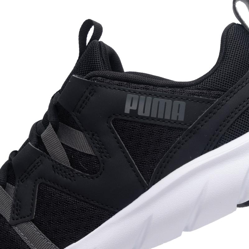 Puma Softride Flex Vital Comfortable Versatile Non-Slip Wear-Resistant Low-Top Running Shoes Unisex sneaker Black White 379271-05