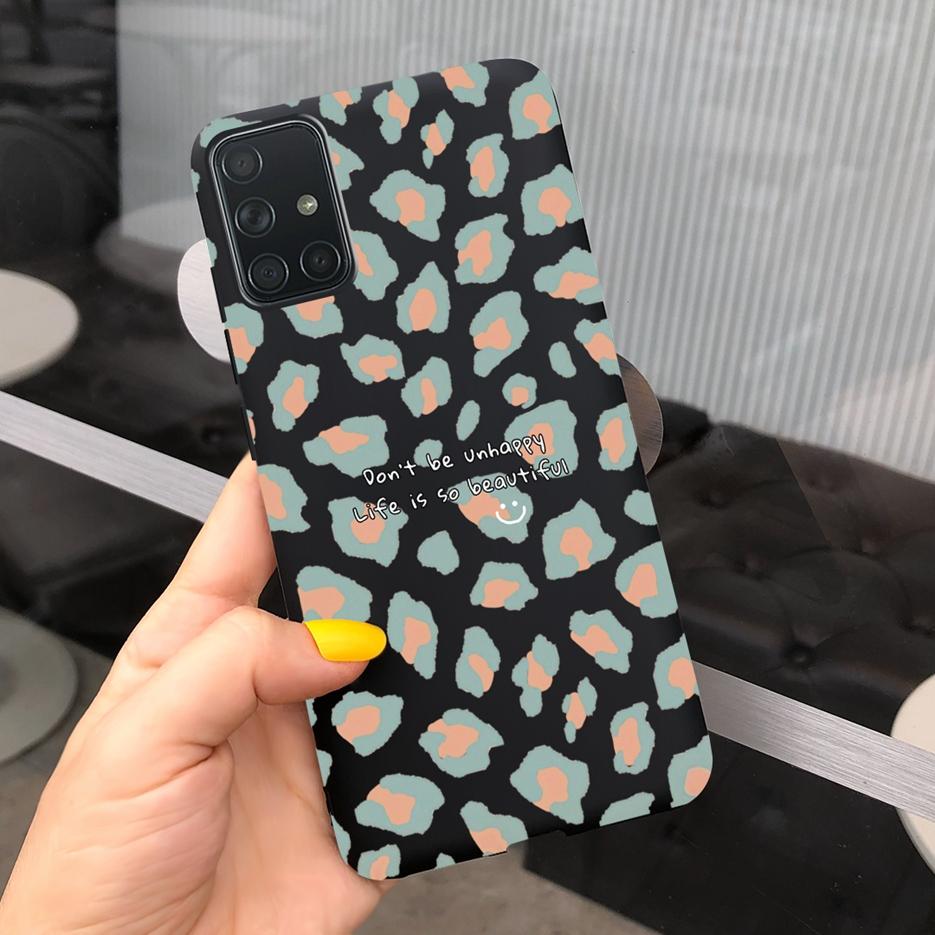 For Samsung Galaxy A31 A41 A51 A71 Case Cute Art Painted Back Cover Soft TPU Phone Case For Samsung A315 A415 A515 A715 F Bumper