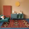 Modern Trendy Bohemian Living Room Rug, Teenage Aesthetic Room Decor Furry Large Rug, Kitchen Bathroom Non-slip Floor Mat