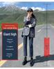 Women's Retro High-Waist Elastic Straight Jeans - Autumn 2021 Collection