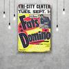 Fats Domino Decor Poster Vintage Tin Sign Metal Sign Decorative Plaque for Pub Bar Man Cave Club Wall Decoration