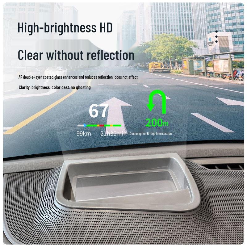 HD Anti-Glare HUD Protector for 22-24 Model Tank 500 Center Console Head-Up Display
