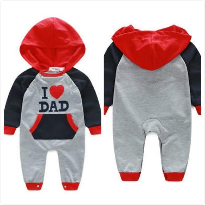 Premium Quality Newborn Tracksuit Baby Boy Girl Cotton Bodysuit Jumpsuit Clothes Set