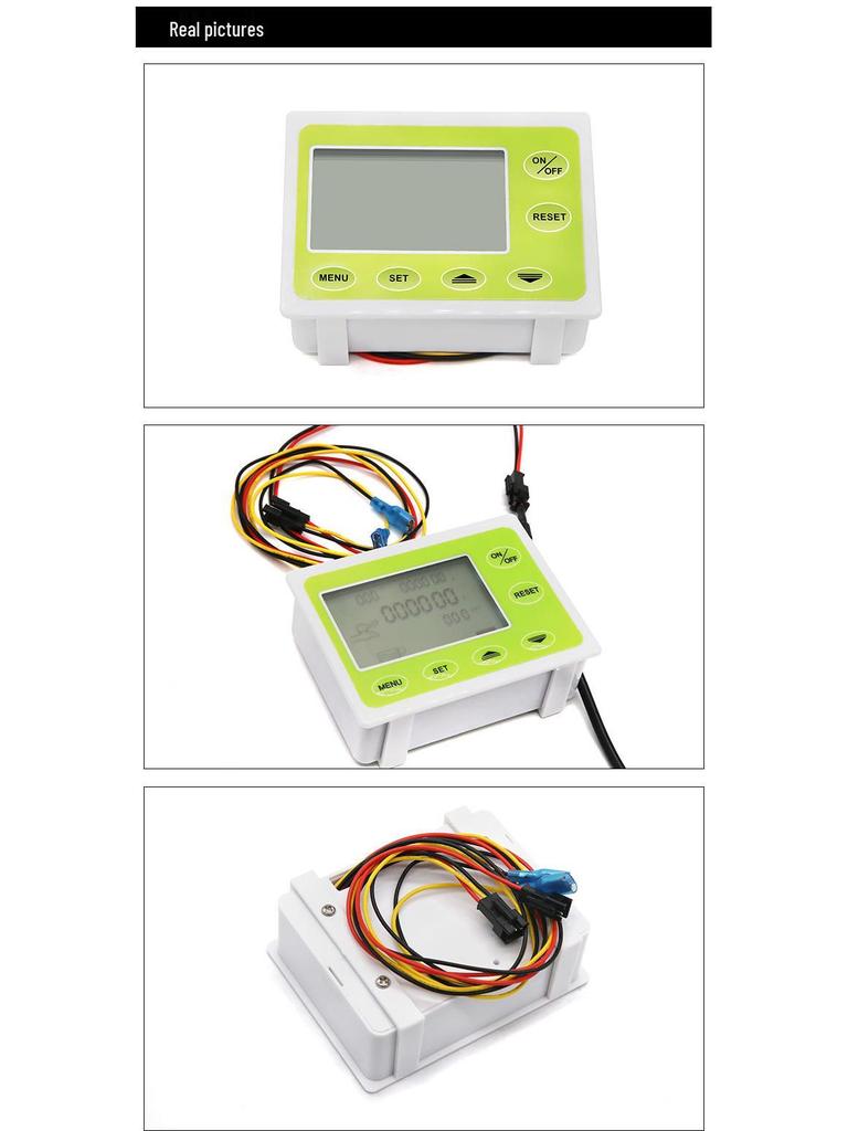 Intelligent Digital Water Flow Meter with Flow Rate and Shortage Alarms