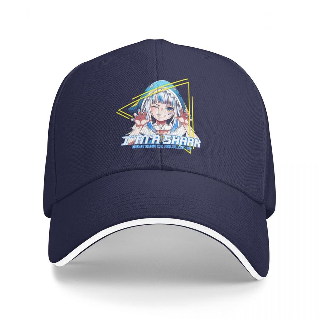 Baseball Caps Idol Showdown Hololive Gawr Gura Customized Men Women Casual Spring Caps