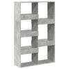 Vidaxl Regał, Szarość Betonu, 100X33X155,5 Cm, Materiał Drewnopochodny