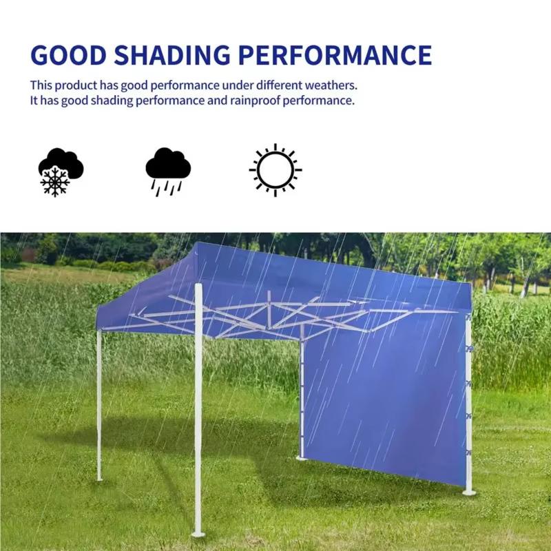3x2m Foldable Canopy Professional Instant Shelter Easy Installment Practical Sunscreen Gazebo Tents Shading Cloth for Garden