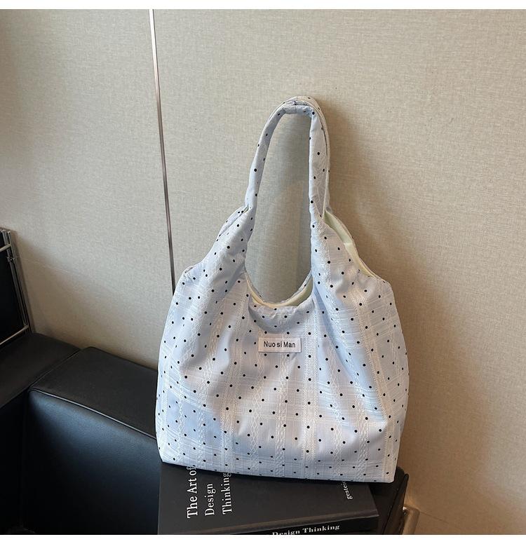 Bag Women 2025 New Lazy Wind Canvas Bag Large Capacity Shoulder Bag Portable Tote Bag