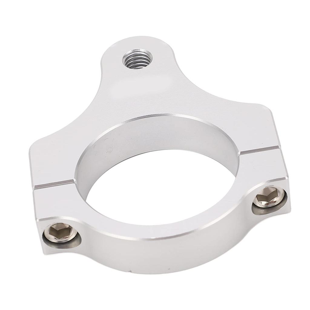 Motorcycle Steering Damper Fork Frame Mounting Clamp, Stable and Durable Bracket Support Holder, Vibration Reduction for Wide Applications (50MM)