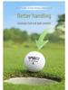 PGM Ultra-Langes Hoch-Elastisches Golfball-Geschenkset: 3/12/48er-Pack Hochleistungs-Übungsbälle