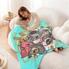 Character B-BumbumzS Throw Flannel Blanket Suitable for Sofas Beds Offices Travel, Camping Chairs