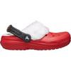 Crocs Classic Lined Soft Comfortable Durable Warm Low-Top Casual Shoes Kids Sneaker Red 210931-6WE