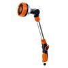 Garden Hose Sprayer Wand with 8 Spray Modes 180 Degree Angle Adjustable Sprinkler Head