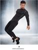 Men's Quick-Dry Autumn Training Tights with Sweat-Wicking Long Sleeves for Running, Basketball, and Fitness