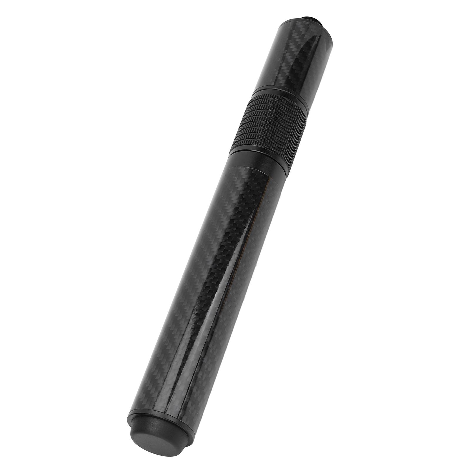 

14-дюймовый удлинитель для бильярдного кия, телескопический удлинитель из углеродного волокна с бампером для универсального использования