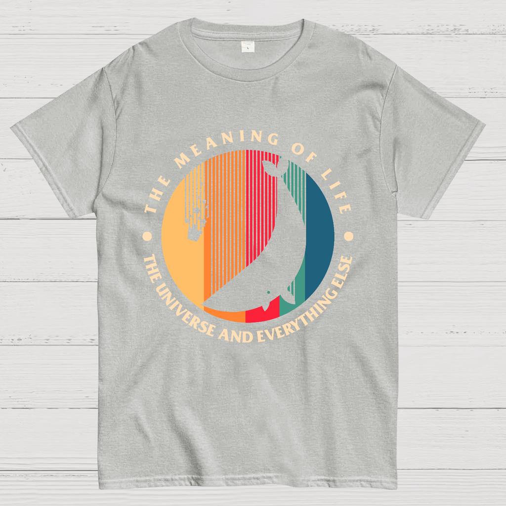 The Meaning Of Life - The Universe And Everything Else Cotton Summer Casual Cool Loose T-Shirt