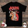 Rare New Asking Alexandria Merry Christmas Black S-5XL Shirt SN139 Unisex T-Shirt