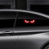 Custom Car Interior Decor Solar Demon Eye Window Light, Dynamic LED Night Light with Smart Enthusiast Display Sensor Modes, Suction Cup, Wireless USB
