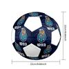 1PC FCP Size 5 Soccer Ball PrahaIndoor Soccer Ball Colorful All Ages Machine Stitched PVC Competition Ready Durable High-Bounce