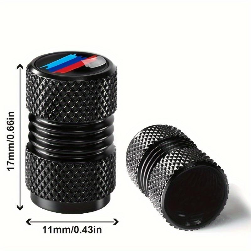 Aluminum Alloy Tire Valve Caps, Suitable for Automotive, Motorcycle, and Bicycle, Rust and Dust Resistant Tire Valve Cover Accessories