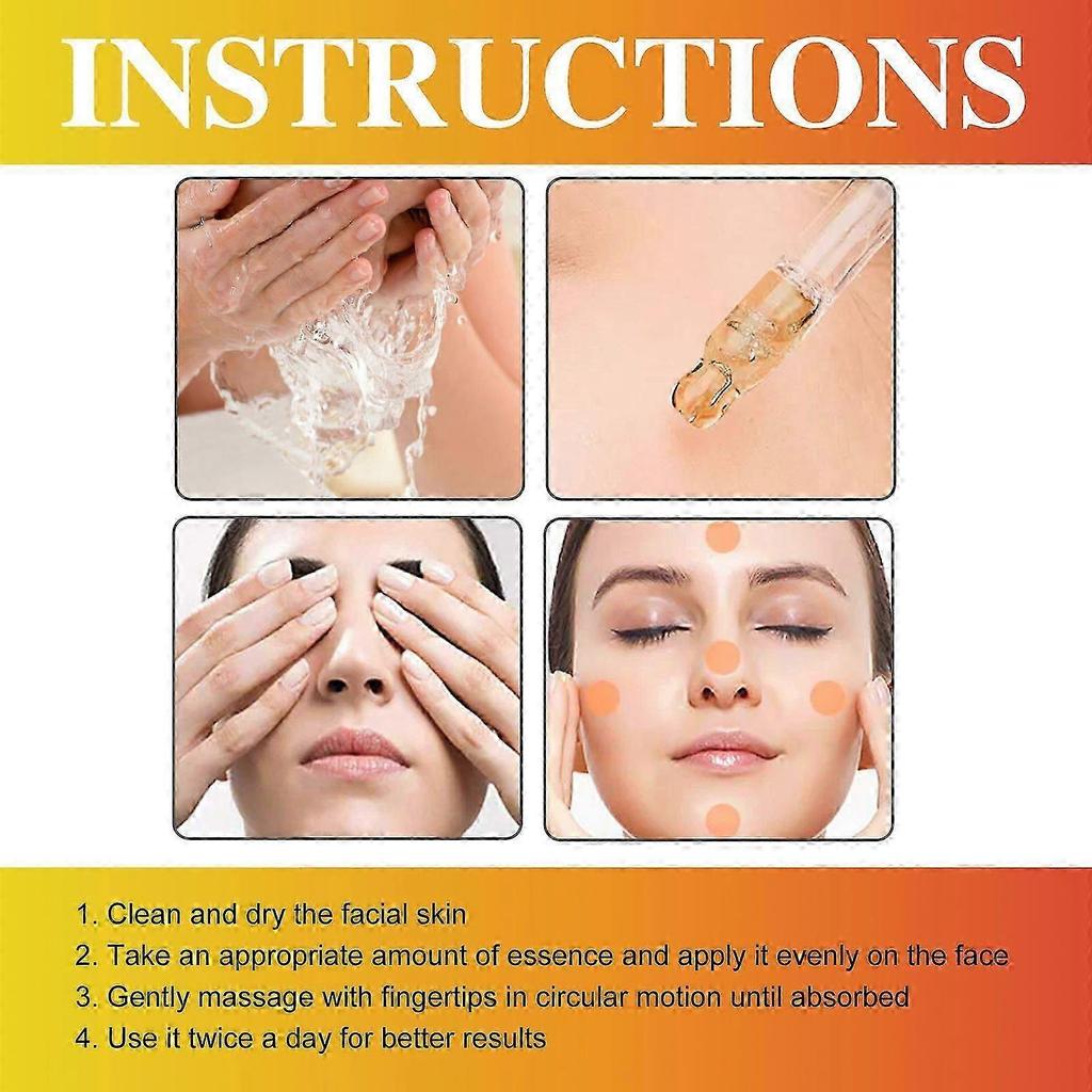 Vitamin C Anti-Aging Serum for Brightening & Hydration - Reduces Fine Lines, Wrinkles, Spots | Boost Skin Elasticity & Youthful Glow | Suitable for Al