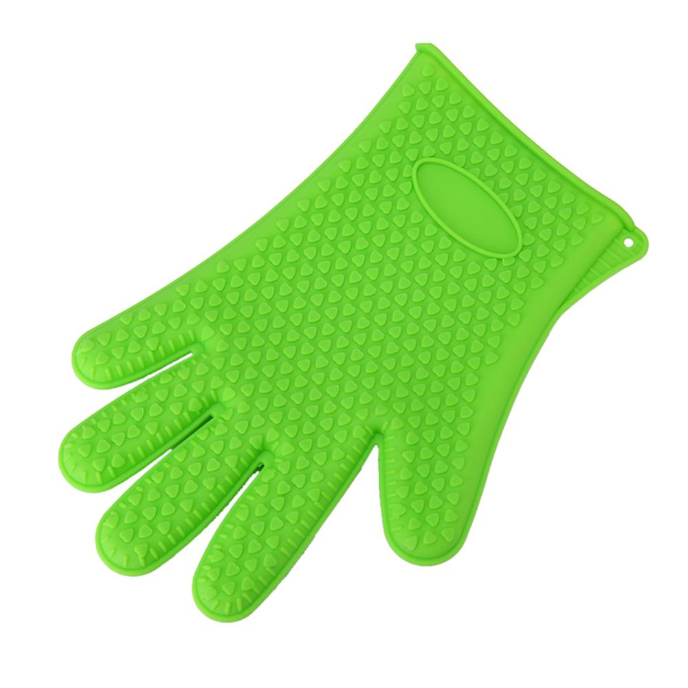 1PC Heat Resistant Microwave Oven Silicone Glove for Baking Kitchen Cleaning