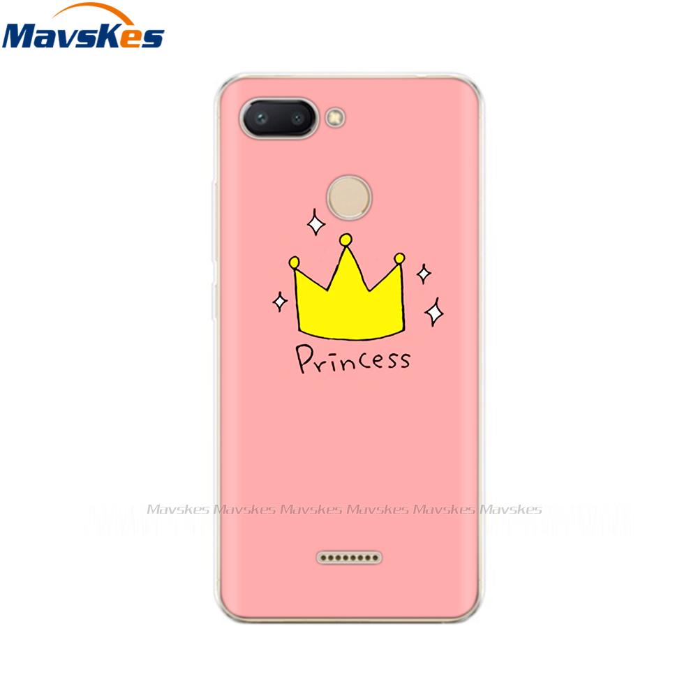 Silicone Cover for Xiaomi Redmi 6 Case Full Protection Soft Tpu Back Cover Phone Case for Xiaomi Redmi 6 Redmi6 Bumper Coque Bag