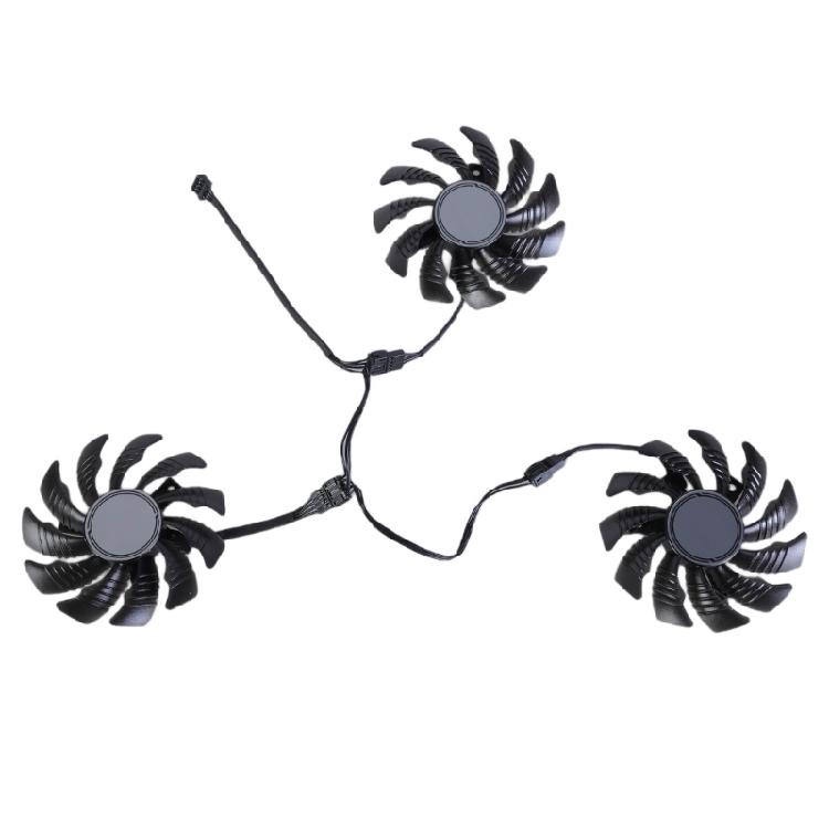 GPU Fan Efficient Cooling Fan with 4Pin Connection For RTX3050 3060 3060TI Quiet Effective Heat Dissipation PLD08010S12HH