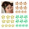 Sweet Girls Snap Hairpins Star Hair Clips Accessories for Lady Women Girls