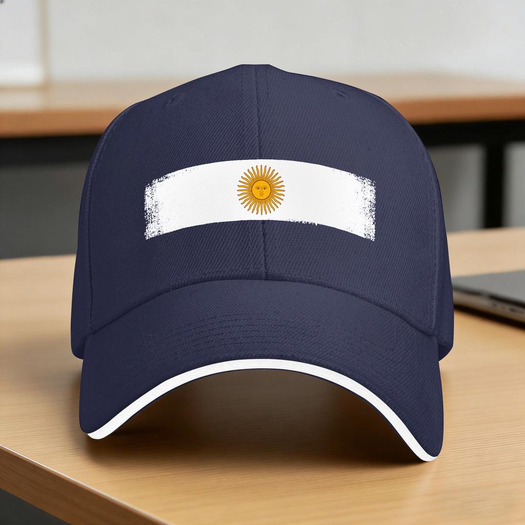 Argentina Flag Graphic Casual Baseball Cap Summer  Trucker Hat Sun Visor Hunting Camping Snapback Cap FeUnisex Unisex Baseball Caps