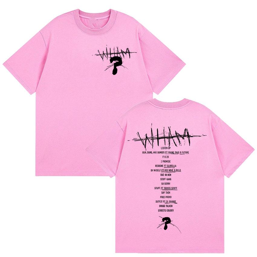 Rapper Lil Baby Wham World Tour 2025 Print T-Shirts Herren Damen Hochwertige Mode Baumwoll-T-shirt Retro Hip Hop Übergroßes T-Shirt