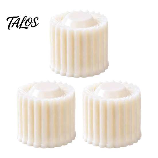 Round Manual Press Mold Sunflower Pattern Mooncake Mold, Hand Double Ended Plastic Pastry Holiday Festival Tool, Easy Clean Dough Embosser for