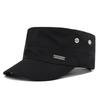 Hat Men's Flat Military Hat Is Simple And Versatile, Middle-Aged Hat Spring And Autumn Duck Tongue Casual Fashion New Style
