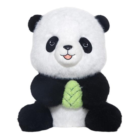 

Реалистичная плюшевая игрушка панда, мягкое чучело животного, милая плюшевая игрушка медведь, симуляция, пушистая кукла панда, каваий подарок для девочек F