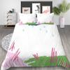 Simple Wind Quilt Cover Pillowcase Two Or Three-Piece Set Painted Series Digital Printing Polyester