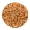 Rattan Heat-Insulating Mat Table Mat Anti-Scalding Pot And Plate Mat High-Temperature Resistant Teacup Mat