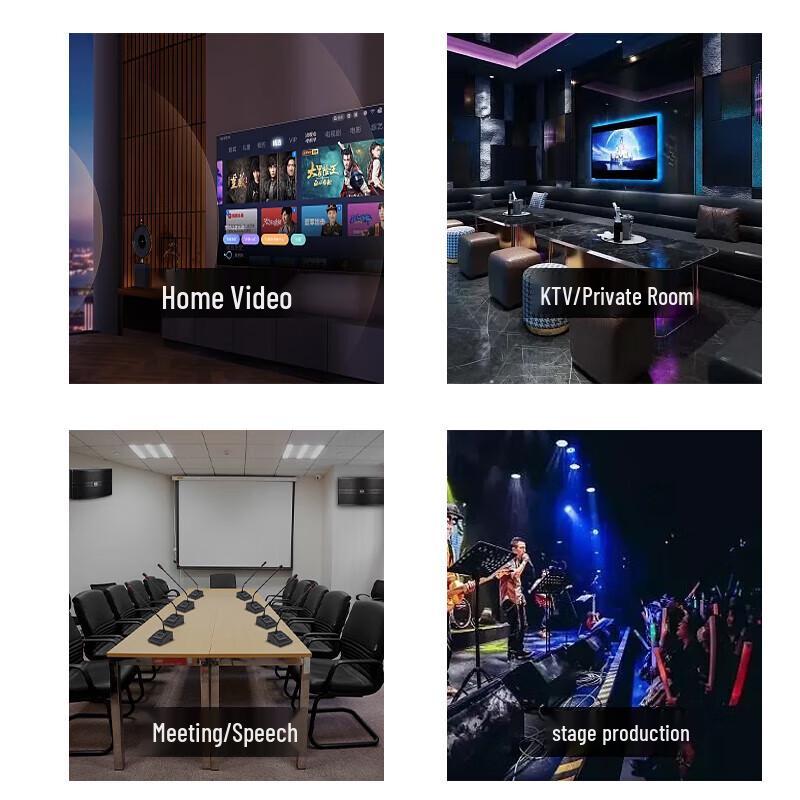 HuiDu Professional KTV DSP Audio Processor (CN Version)