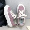 Fashion High on Platform Women's Canvas Shoes Comfortable and Elegant Korean Daily Routine Quality Y2k Fashion Walking Ladies Footwear
