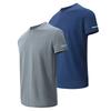1/4 Pcs Summer Men's Leisure Sports Multicolor Quick-drying Short-sleeved Teens Loose Solid Color Running Fitness Playing T-shir