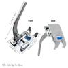 Multifunctional Electric Sewing Machine with Zipper, Binding, and Overlock Presser Foot Attachments