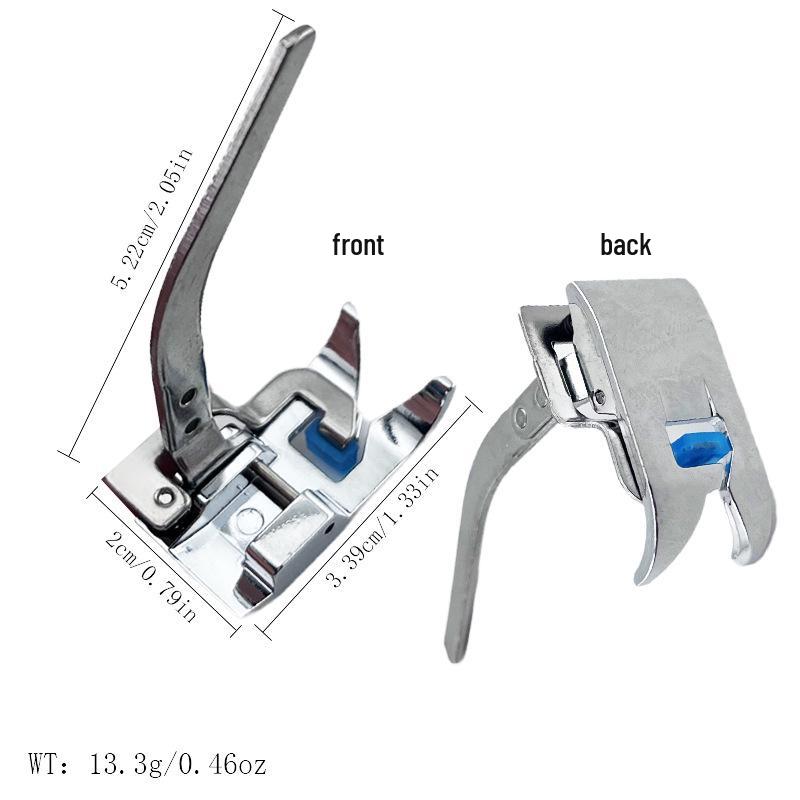 Multifunctional Electric Sewing Machine with Zipper, Binding, and Overlock Presser Foot Attachments