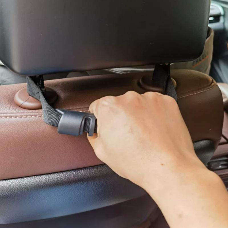 1/2pc Universal Car Headrest Grab Handle,Car Rear Seat Back Grab Handle, Headrest Grab Handle,Durable Safety Grip Vehicle Handle