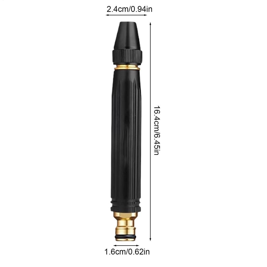 Jet Nozzle Power Washer for Garden Hose Garden Hose Nozzle High Pressure Cleaning Spray Evenly Hose Nozzle for Car Washing