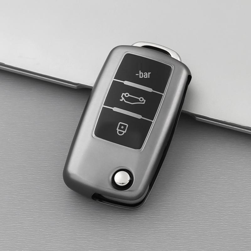 Volkswagen Key Case for Bora, Sagitar, Lavida, Jetta, Passat, Polo, Tiguan, and Golf.